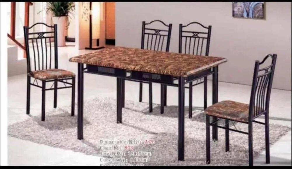 Table à manger 4 chaises